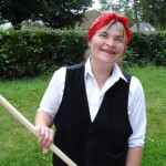 Ruth as land Girl